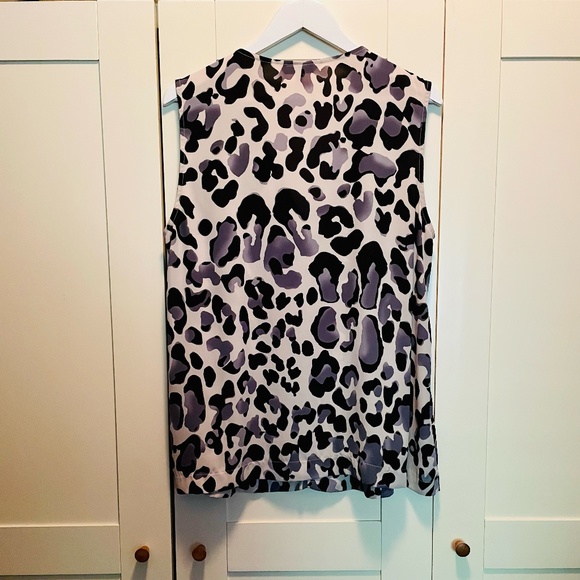 NEXT Sleeveless Patterned Top Size UK 18 - Picture 3 of 3